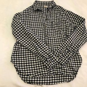 Hollister Long Sleeve Flannel Shirt